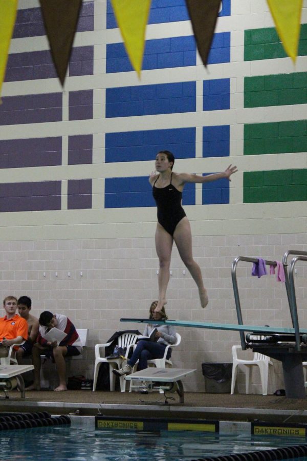 Preparing+for+another+quality+dive.+Sophomore+Alisa+Yarling+qualified+for+Tuesday%E2%80%99s%0AIHSAA+Diving+Regional+by+virtue+of+her+fourth+place+finish+at+the+Ben+Davis+Sectional.%0A