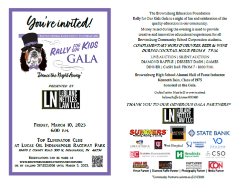 Brownsburg to host gala for education