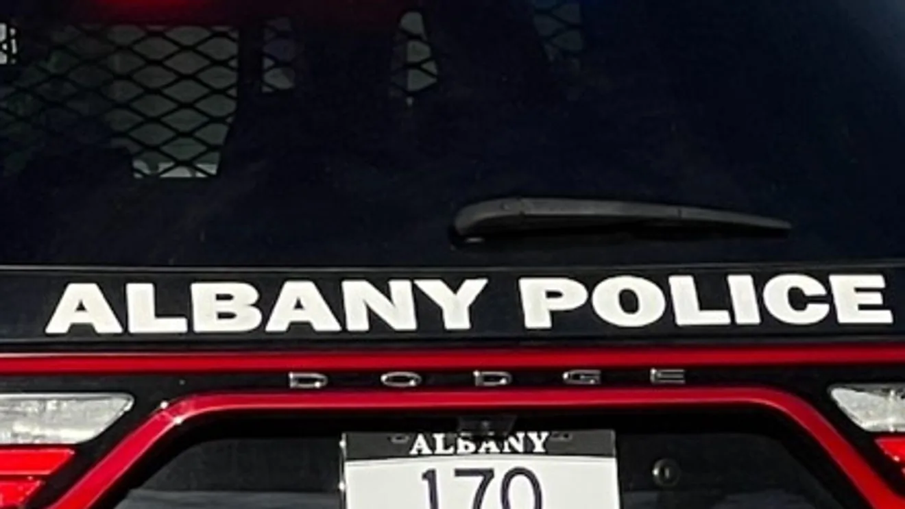 Police response blocking traffic near Bender Avenue and Krumkill Road in Albany